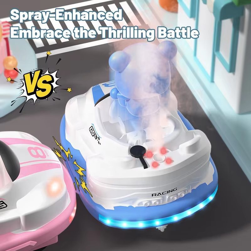 Battle Bumper Cars for Kids - Engaging Multiplayer Interaction with Spray-Enhanced Thrills and Durable Design (23)
