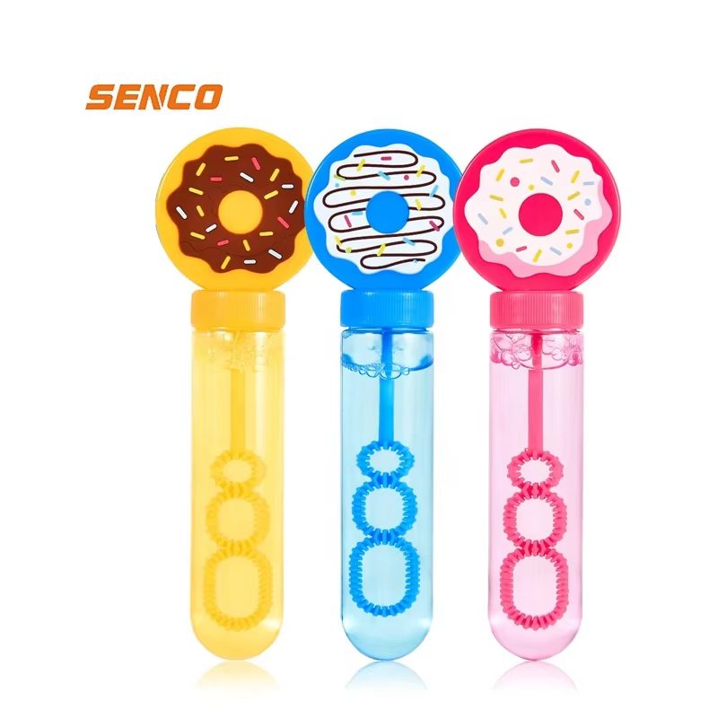 Donuts Bubble Wands Fun, Cute, and Colorful Bubble Toys for Party Favors and Outdoor Play (8)