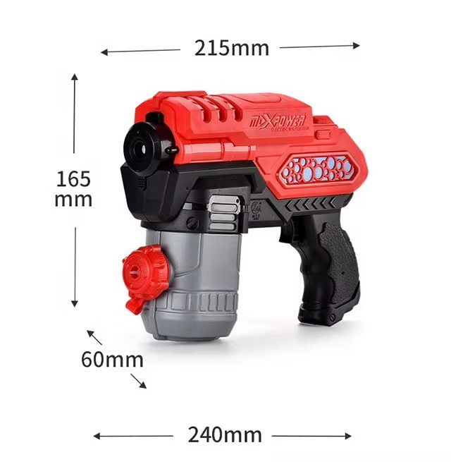 Electric Squirt Gun with Cool Lights and Sound Effects - Up to 26 Feet Shooting Range, Perfect for Kids' Water Play (9)