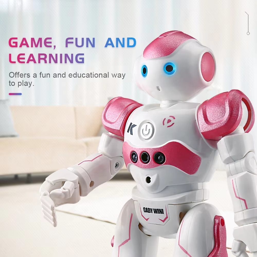 Entertainment Robot with Singing and Dancing Features - Interactive Gesture-Controlled Toy for Kids (22)