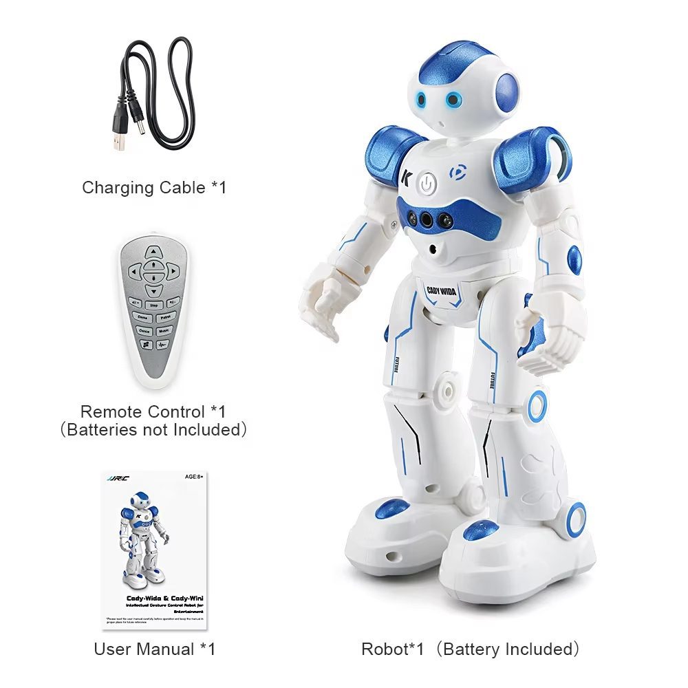 Entertainment Robot with Singing and Dancing Features - Interactive Gesture-Controlled Toy for Kids (24)