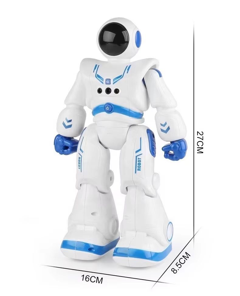 Intelligent Programmable Robot Toy with Gesture Sensing - Infrared Remote Control, LED Lights, and Auto Demo for Kids (12)
