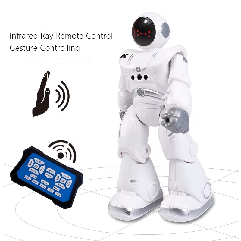 Intelligent Programmable Robot Toy with Gesture Sensing - Infrared Remote Control, LED Lights, and Auto Demo for Kids (14)