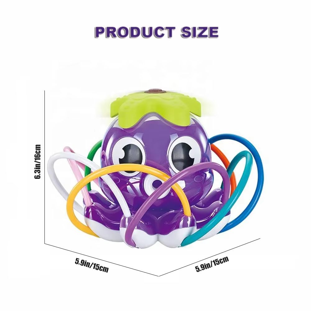 Octopus Water Spray Toys The Ultimate Outdoor Summer Fun for Kids - Cool, Engaging, and Perfect for Garden Play (4)