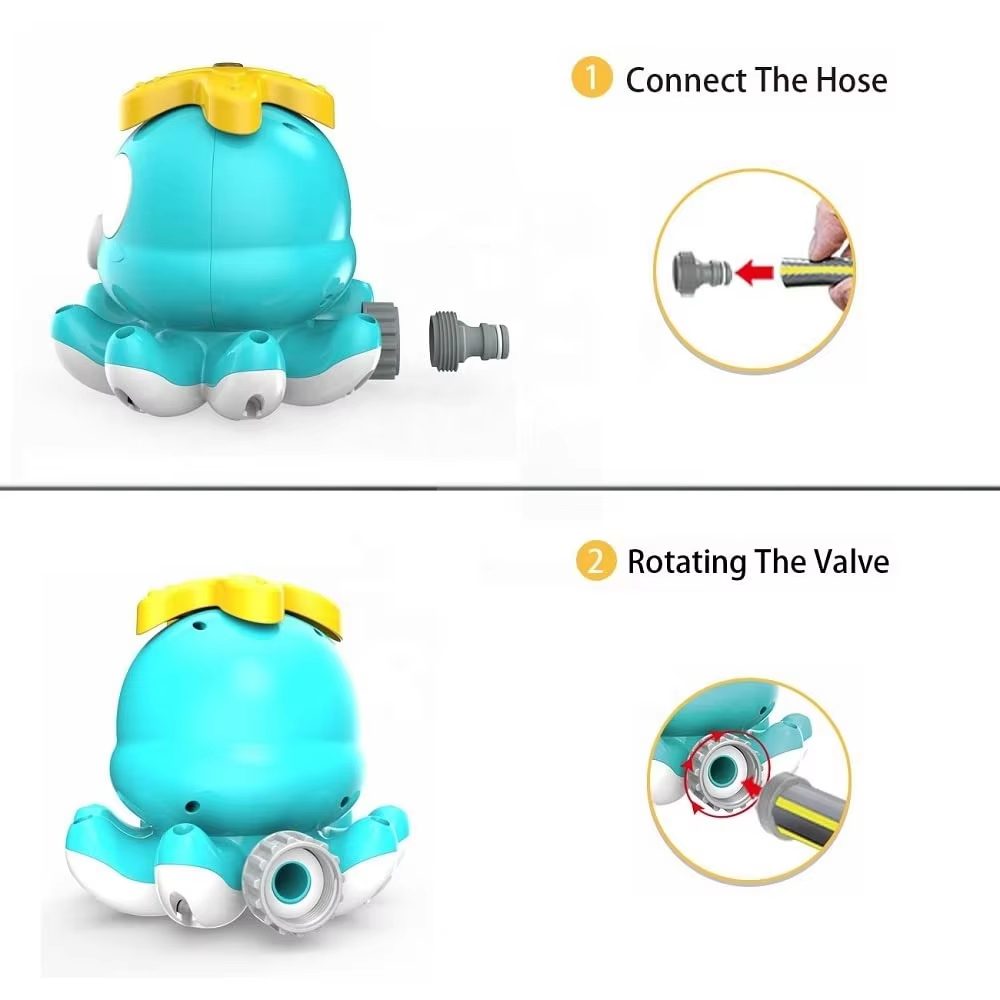 Octopus Water Spray Toys The Ultimate Outdoor Summer Fun for Kids - Cool, Engaging, and Perfect for Garden Play (5)