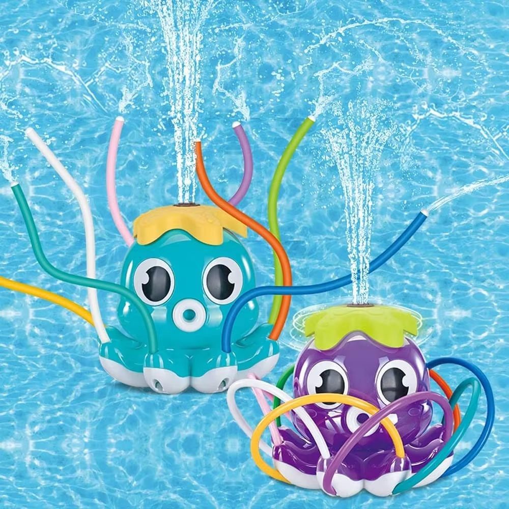 Octopus Water Spray Toys The Ultimate Outdoor Summer Fun for Kids - Cool, Engaging, and Perfect for Garden Play (6)