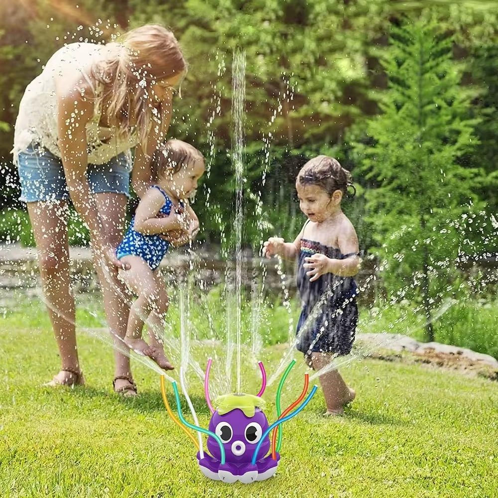 Octopus Water Spray Toys The Ultimate Outdoor Summer Fun for Kids - Cool, Engaging, and Perfect for Garden Play (8)