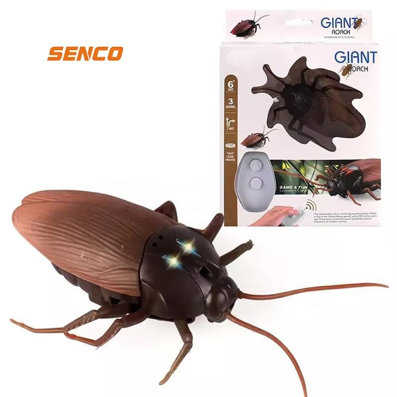 Remote-Controlled Spider Toy with LED Lights Realistic Appearance, Sensitive Infrared Control, and Easy Battery Operation for Kids (8)