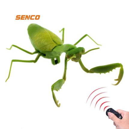 Simulation Mantis Toy: Eco-Friendly ABS, Infrared 8m Control, and 360° Rotating Movement for Interactive Play