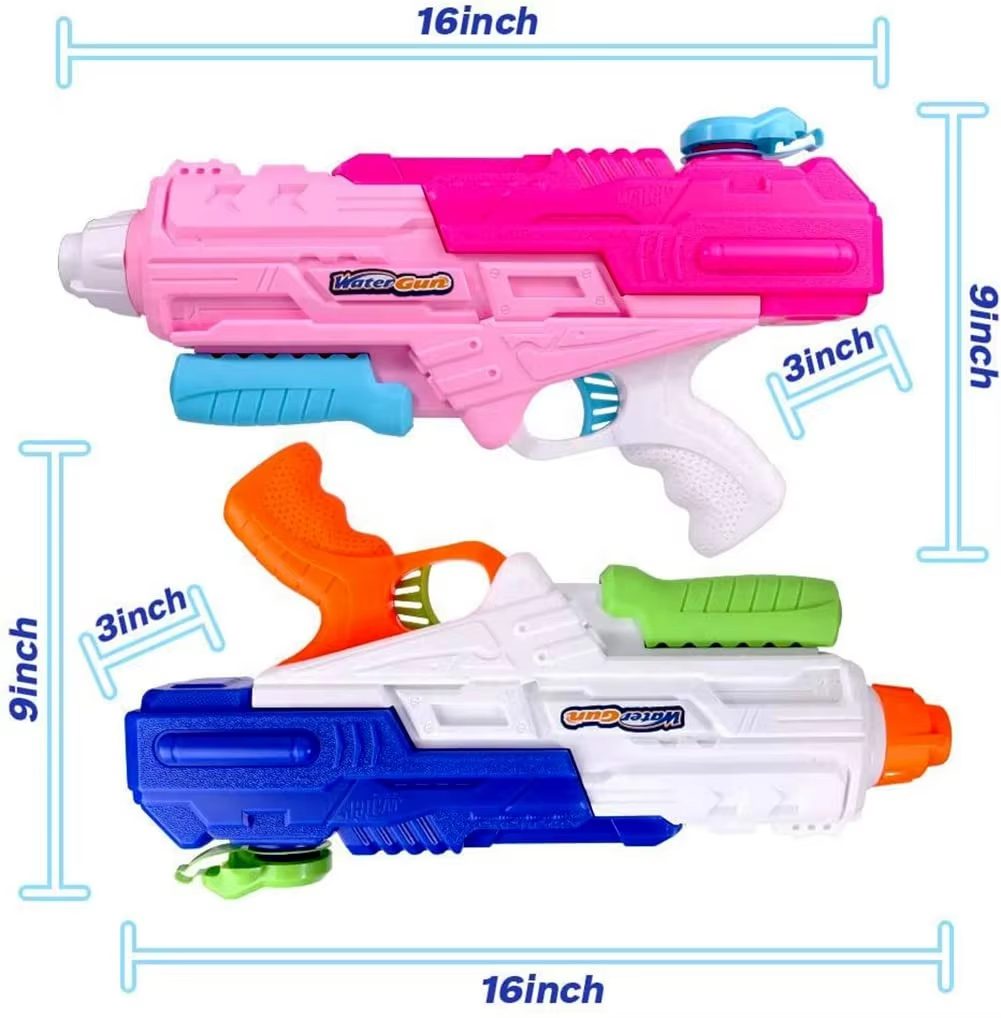 Squirt Gun - Powerful Water Blaster for Summer Fun, Long-Range Shooting Up to 35 Feet, Ideal for Pool Parties and Beach Play (4)