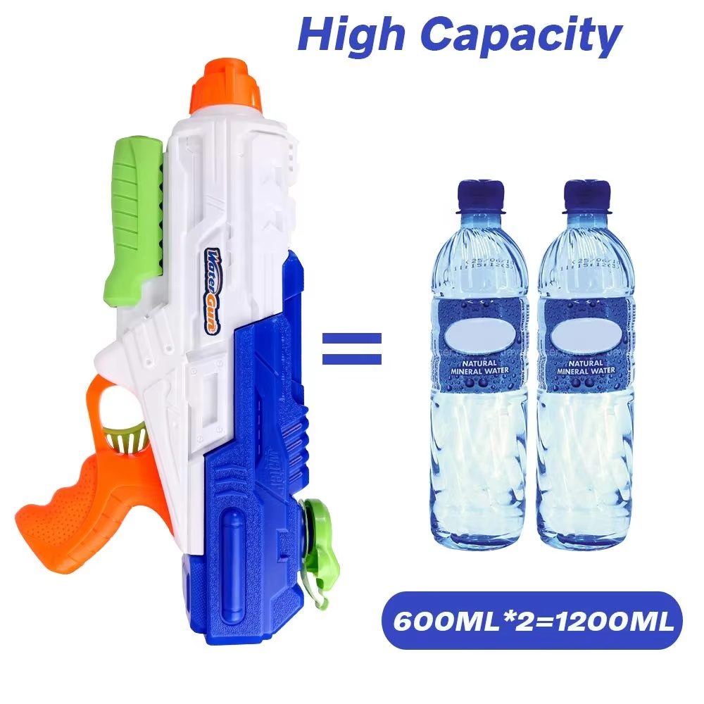 Squirt Gun - Powerful Water Blaster for Summer Fun, Long-Range Shooting Up to 35 Feet, Ideal for Pool Parties and Beach Play (5)
