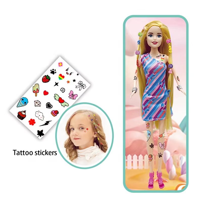 Stylish Fashion Dolls with Customizable Hairstyles - Perfect for Creative Play and Collection (10)