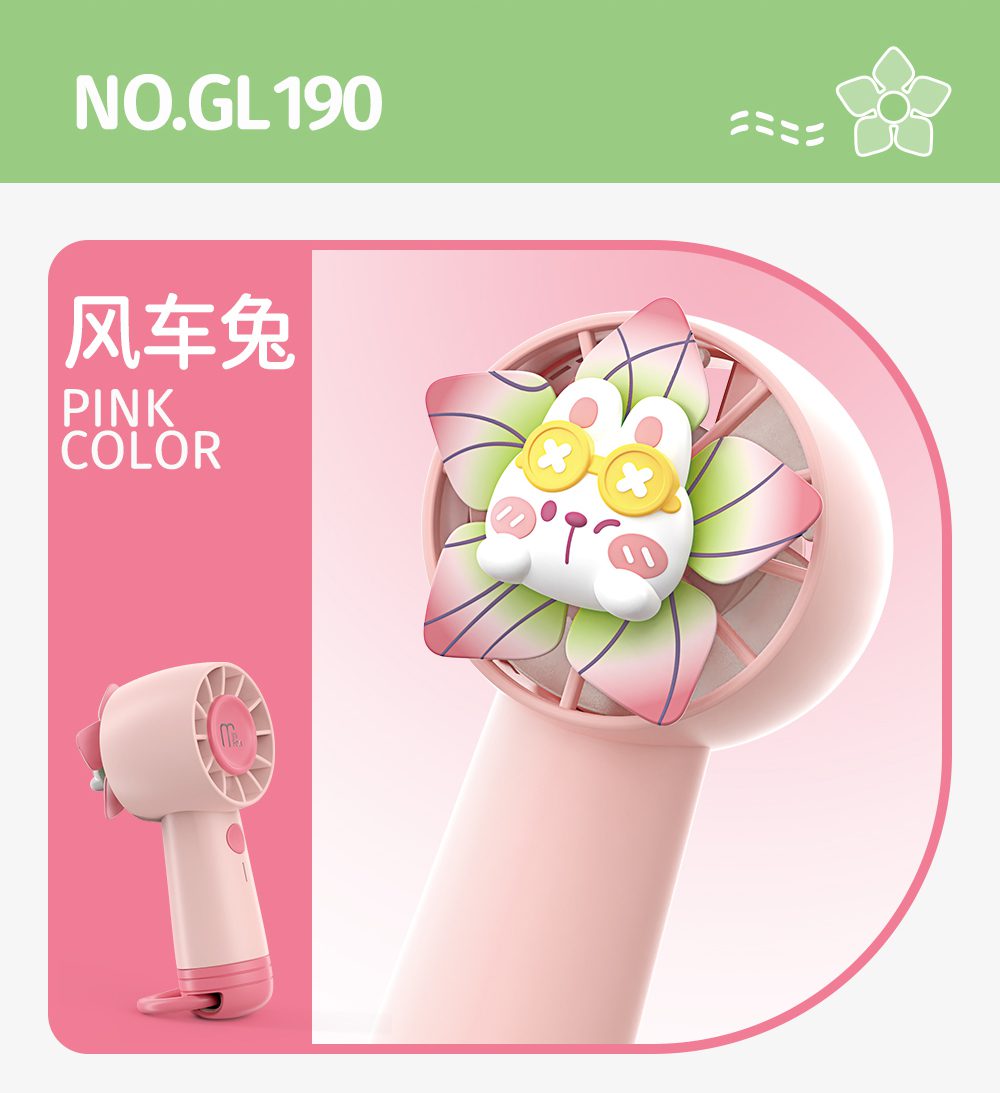 Portable Windmill Pet Fans Cute, Compact, and Powerful for All Seasons